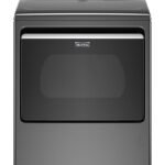 Maytag - 7.4 Cu. Ft. Smart Gas Dryer with Extra Power Button - Metallic Slate