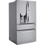 LG 29.5 Cu. Ft. 4-Door French Door-in-Door Smart Refrigerator Craft Ice Stainless Steel from Kings Outlet