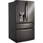 LG 29.5 Cu. Ft. 4-Door French Door-in-Door Smart Refrigerator Craft Ice Black Stainless Steel from Kings Outlet