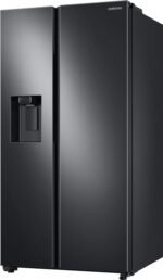 Samsung - 27.4 cu. ft. Side-by-Side Refrigerator with Large Capacity - Black Stainless Steel - Image 6