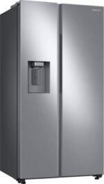 Samsung 22 cu. ft. Side-by-Side Counter Depth Smart Refrigerator All-Around Cooling Stainless Steel from Kings Outlet