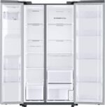 Samsung 22 cu. ft. Side-by-Side Counter Depth Smart Refrigerator All-Around Cooling Stainless Steel from Kings Outlet