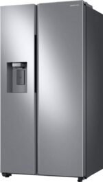 Samsung 22 cu. ft. Side-by-Side Counter Depth Smart Refrigerator All-Around Cooling Stainless Steel from Kings Outlet