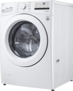LG - 4.5 Cu. Ft. High Efficiency Stackable Front Load Washer with 6Motion Technology - White - Image 5