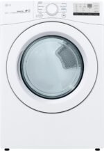 LG 7.4 Cu. Ft. Stackable Electric Dryer FlowSense White from Kings Outlet