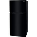 Frigidaire - 20 Cu. Ft. Garage Ready Top-Freezer Refrigerator - Black - Image 3