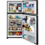 Frigidaire - 20 Cu. Ft. Garage Ready Top-Freezer Refrigerator - Black - Image 5
