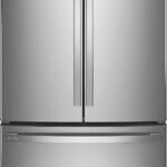 GE Profile - 23.1 Cu. Ft. French Door Counter-Depth Refrigerator with Internal Water Dispenser - Stainless Steel