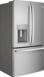 GE Profile - 27.7 Cu. Ft. French-Door Refrigerator with Hands-Free AutoFill - Stainless Steel - Image 2