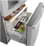 GE Profile - 27.7 Cu. Ft. French-Door Refrigerator with Hands-Free AutoFill - Stainless Steel - Image 7