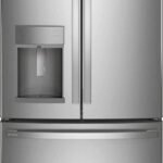 GE Profile - 22.1 Cu. Ft. French Door Counter-Depth Refrigerator with Hands-Free AutoFill - Stainless Steel