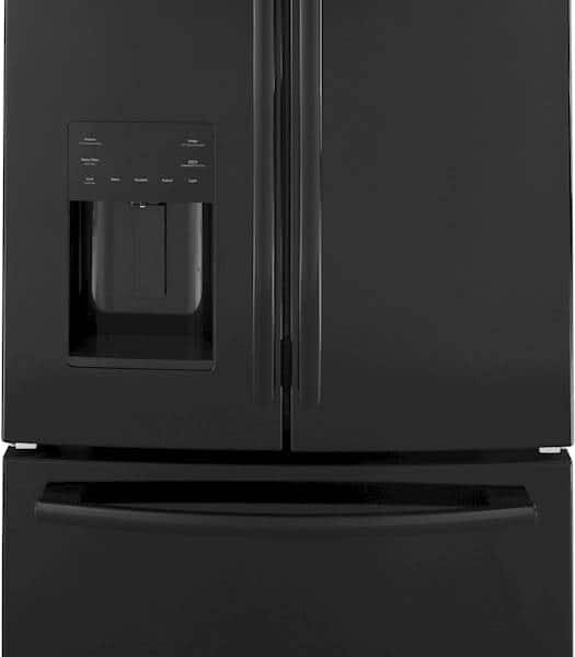 GE 25.6 Cu. Ft. French Door Smart Refrigerator Space Saving Ice Maker High Gloss from Kings Outlet
