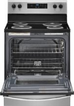 Whirlpool 4.8 Cu. Ft. Freestanding Electric Range Keep Warm Setting Stainless Steel from Kings Outlet