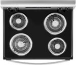 Whirlpool 4.8 Cu. Ft. Freestanding Electric Range Keep Warm Setting Stainless Steel from Kings Outlet