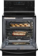 Whirlpool 5.3 Cu. Ft. Freestanding Electric Range Keep Warm Setting Black from Kings Outlet