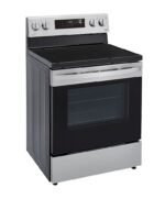 LG - 6.3 Cu. Ft. Smart Freestanding Electric Range with EasyClean and WideView Window - Stainless Steel - Image 6