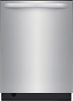 Frigidaire - 24" Built-In Stainless Steel Tub Dishwasher with 3rd Rack, EvenDry System, 49 dBA - Stainless Steel