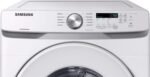 Samsung - 7.5 Cu. Ft. Stackable Electric Dryer with Sensor Dry - White - Image 7