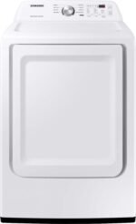 Samsung - 7.2 Cu. Ft. Gas Dryer with Sensor Dry - White