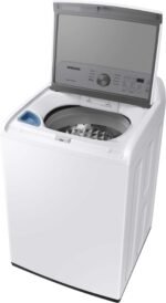 Samsung 4.5 Cu. Ft. High-Efficiency Top Load Washer Vibration Reduction Technology+ White from Kings Outlet