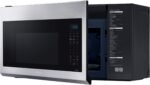 Samsung - 1.7 cu. ft. Over-the-Range Convection Microwave with WiFi - Stainless Steel - Image 5