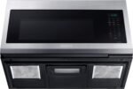Samsung - 1.7 cu. ft. Over-the-Range Convection Microwave with WiFi - Stainless Steel - Image 7