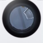 LG - 7.4 Cu. Ft. Stackable Smart Gas Dryer with Steam and Built-In Intelligence - White