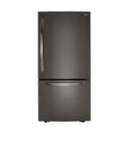 LG 25.5 Cu. Ft. Bottom-Freezer Refrigerator Ice Maker Black Stainless Steel from Kings Outlet