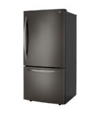 LG 25.5 Cu. Ft. Bottom-Freezer Refrigerator Ice Maker Black Stainless Steel from Kings Outlet