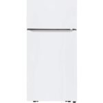 LG - 20.2 Cu. Ft. Top-Freezer Refrigerator - White