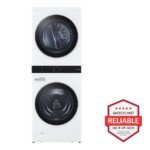LG 4.5 Cu. Ft. HE Smart Front Load Washer 7.4 Cu. Ft. Electric Dryer from Kings Outlet