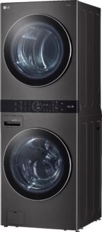 LG 4.5 Cu. Ft. HE Smart Front Load Washer 7.4 Cu. Ft. Gas Dryer from Kings Outlet
