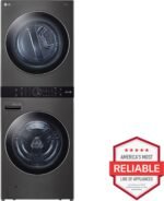 LG 4.5 Cu. Ft. HE Smart Front Load Washer 7.4 Cu. Ft. Electric Dryer from Kings Outlet