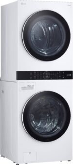 LG 4.5 Cu. Ft. HE Smart Front Load Washer 7.4 Cu. Ft. Gas Dryer from Kings Outlet