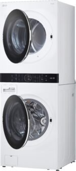LG 4.5 Cu. Ft. HE Smart Front Load Washer 7.4 Cu. Ft. Gas Dryer from Kings Outlet