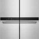 Whirlpool - 19.4 Cu. Ft. 4-Door French Door Counter-Depth Refrigerator with Flexible Organization Spaces - Stainless Steel