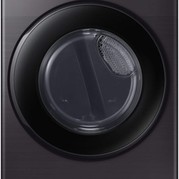 Samsung 7.5 Cu. Ft. Stackable Gas Dryer Sensor Dry Black Stainless Steel from Kings Outlet