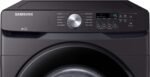 Samsung - 4.5 Cu. Ft. High Efficiency Stackable Smart Front Load Washer with Vibration Reduction Technology+ - Black Stainless Steel - Image 2
