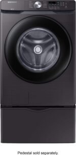 Samsung 4.5 Cu. Ft. High Efficiency Stackable Smart Front Load Washer Vibration Reduction Technology+ from Kings Outlet