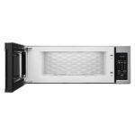 Whirlpool - 1.1 Cu. Ft. Low Profile Over-the-Range Microwave Hood with 2-Speed Vent - Stainless Steel - Image 2