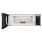 Whirlpool - 1.1 Cu. Ft. Low Profile Over-the-Range Microwave Hood with 2-Speed Vent - Stainless Steel - Image 3