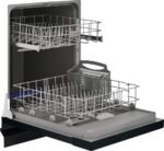 Frigidaire - 24" Front Control Built-In Dishwasher with Energy Saver Dry, 62dba - Black - Image 5