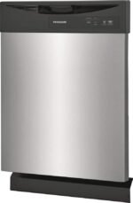 Frigidaire - 24" Front Control Built-In Dishwasher with Energy Saver Dry, 62dba - Stainless Steel - Image 3