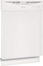 Frigidaire - 24" Front Control Built-In Dishwasher with Energy Saver Dry, 62dba - White - Image 2