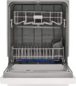 Frigidaire - 24" Front Control Built-In Dishwasher with Energy Saver Dry, 62dba - White - Image 4
