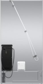 Bosch - 500 Series 21 Cu. Ft. French Door Bottom Freezer Counter-Depth Smart Refrigerator - Stainless Steel - Image 7