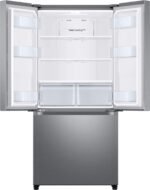 Samsung - 17.5 cu. ft. 3-Door French Door Counter Depth Smart Refrigerator with Twin Cooling Plus - Stainless Steel - Image 7