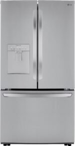 LG 29 Cu. Ft. French Door Smart Refrigerator External Water Dispenser Stainless Steel from Kings Outlet
