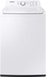 Samsung - 4.0 Cu. Ft. High-Efficiency Top Load Washer with ActiveWave Agitator - White