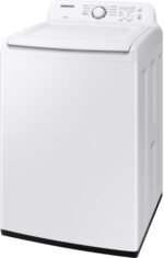 Samsung - 4.0 Cu. Ft. High-Efficiency Top Load Washer with ActiveWave Agitator - White - Image 5